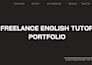 be your professional english tutor